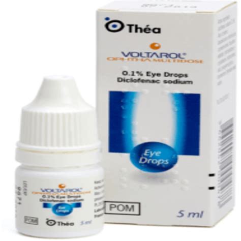 Voltaren® Ophtha eye drops, solution and eye drops, endosis